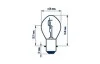 Автолампа S2 12V 35/35W BA20d Standard NARVA 495313000 (фото 2)