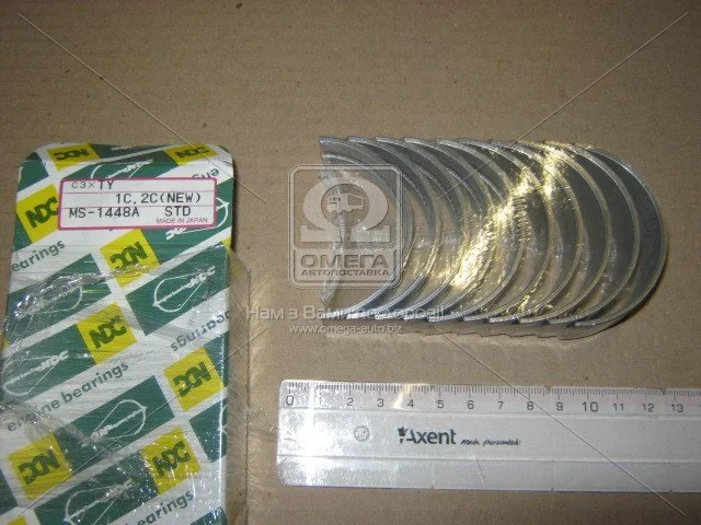 Вкладыши коренные, комплект, стандарт NDC MS1448ASTD (фото 1)