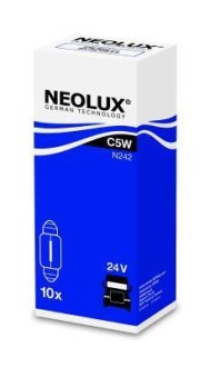 Лампа накаливания C5W 24V 5W NEOLUX N242