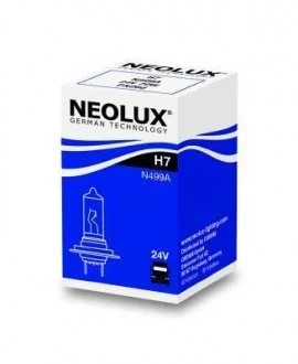 Лампа освещения H7 24V 70W PX26D NEOLUX N499A