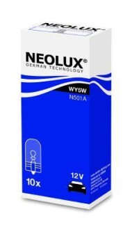 Лампа накаливания желтая WY5W 12V 5W NEOLUX N501A