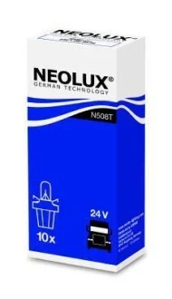 Лампочка накаливания BAX 24V 1,2W NEOLUX N508T