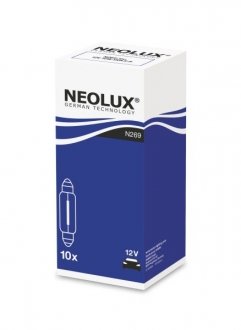 Лампа C10W NEOLUX NLX269 K10SZT (фото 1)