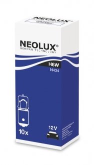 Лампа H6W NEOLUX NLX434 K10SZT (фото 1)