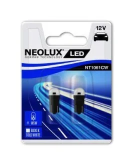 Лампа светодиодная T10 (W5W) 12В NEOLUX NT1061CW-02B