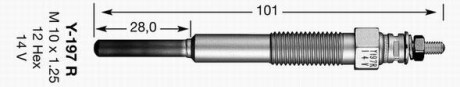 Свеча накаливания NGK 2188