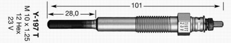 Свеча накаливания NGK 2190