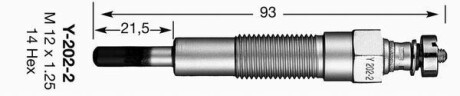 Свеча накаливания NGK 3226