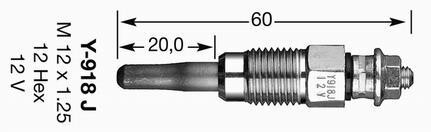 Свеча накаливания NGK 3704