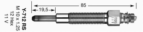 Свеча накаливания NGK 6140