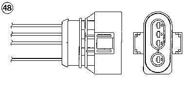 Лямбда-зонд NGK 91623