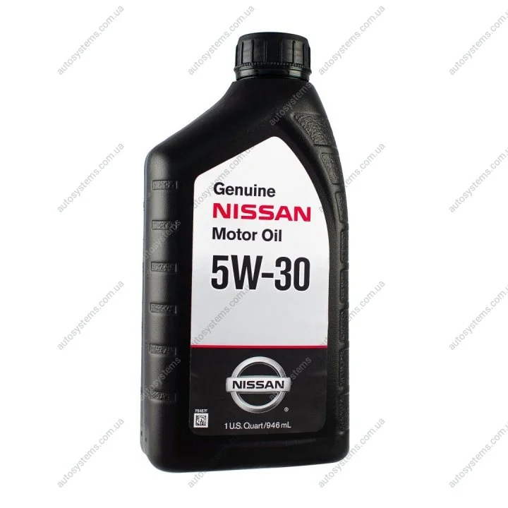 Масло моторное Nissan Genuine Motor Oil 5W-30, 0,946л NISSAN 999PK005W30N (фото 1)