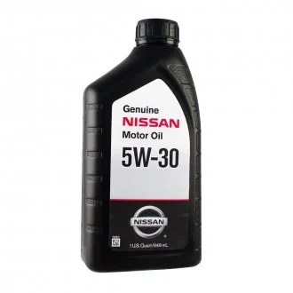 Масло моторное Nissan Genuine Motor Oil 5W-30, 0,946л NISSAN 999PK005W30N