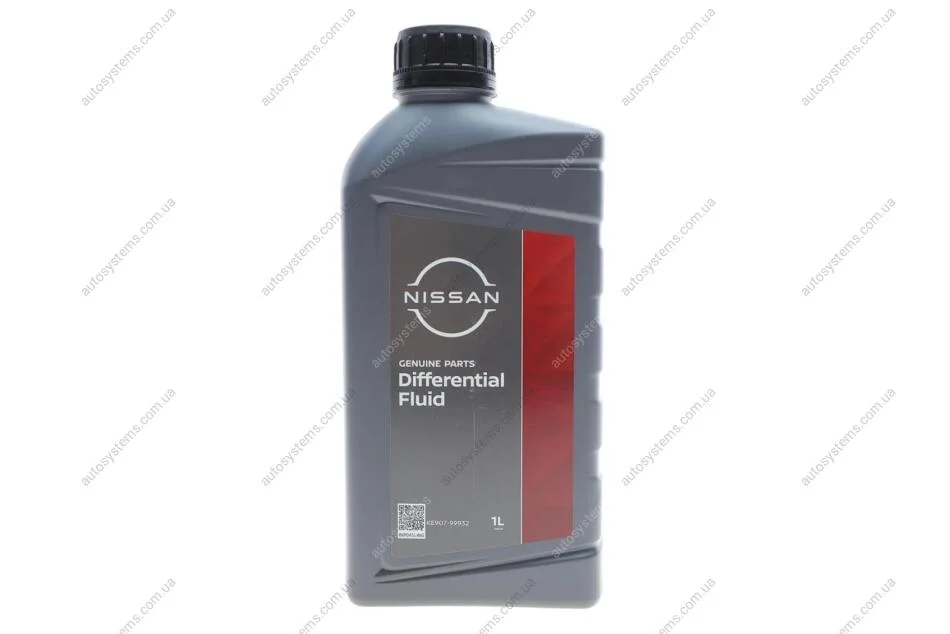 Масло трансмиссионное Nissan Differential Oil GL-5 80W-90, 1 л NISSAN KE90799932 (фото 1)