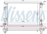 Радіатор охолодження двигуна NISSENS 606675 (фото 1)