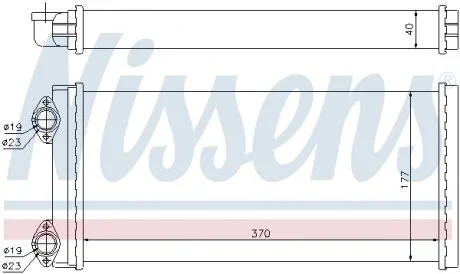 Радиатор NISSENS 71928