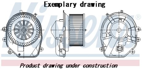 Вентилятор салона NISSENS 87816