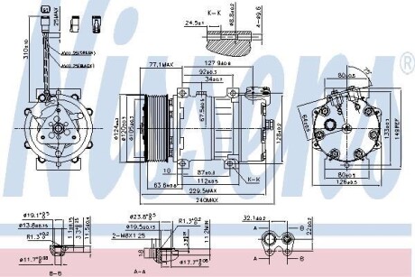 Компрессор NISSENS 890022