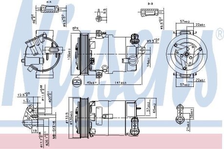 Компрессор NISSENS 890057