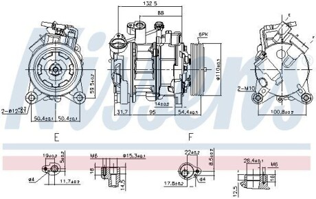 Компрессор NISSENS 890072