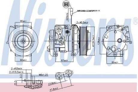 Компрессор NISSENS 890093