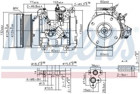 Компрессор кондиционера First Fit NISSENS 890153