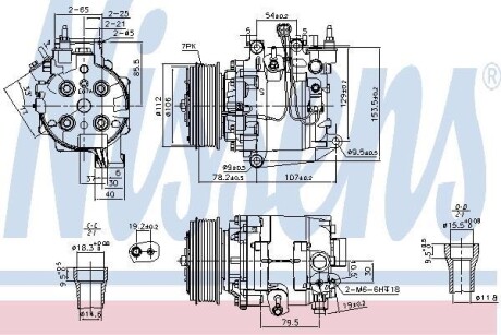 Компрессор NISSENS 890167