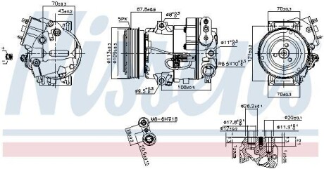 Компрессор NISSENS 890266