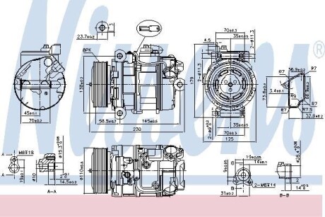 Компрессор NISSENS 890358