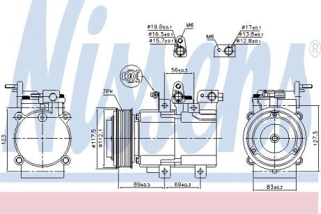 Компрессор NISSENS 890395