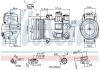 Компрессор NISSENS 890645 (фото 1)