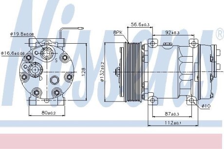 Компрессор NISSENS 89065