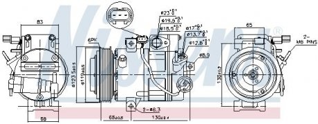 Компресор кондиціонера First Fit NISSENS 890687