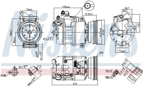 Компрессор NISSENS 89112