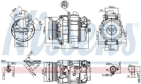 Компрессор NISSENS 89212