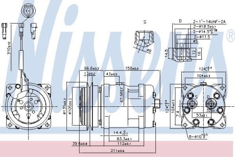 Компрессор NISSENS 89220