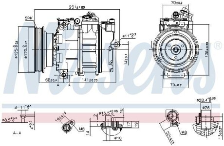 Компрессор NISSENS 89232