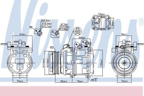 Компрессор NISSENS 89271