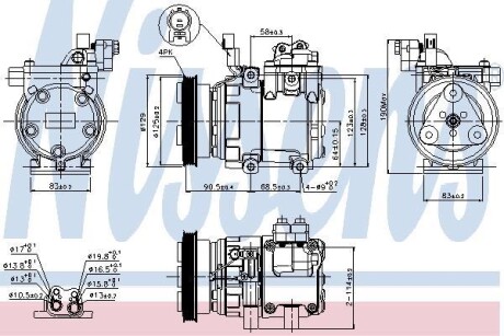 Компрессор NISSENS 89291