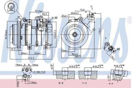 Компрессор NISSENS 89312