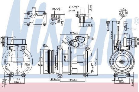 Компрессор NISSENS 89329