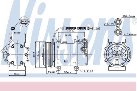 Компрессор NISSENS 89339