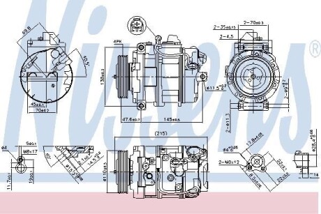 Компрессор NISSENS 89359