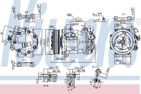 Компрессор NISSENS 89362