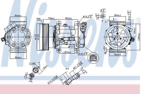 Компрессор NISSENS 89372