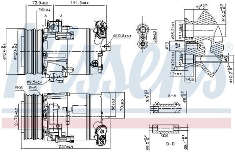 Компрессор NISSENS 89393