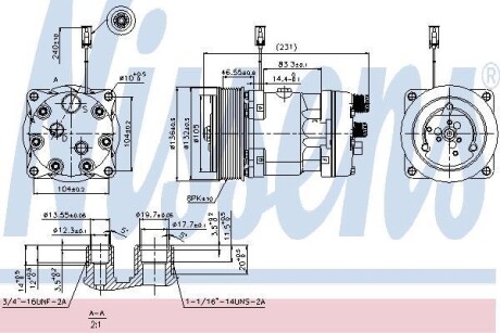 Компрессор NISSENS 89410