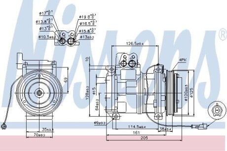 Компрессор NISSENS 89414