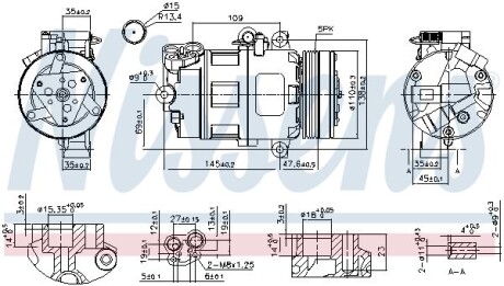 Компрессор NISSENS 89422