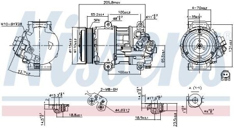 Компрессор NISSENS 89479